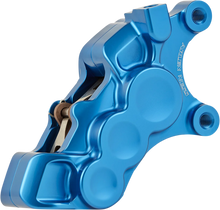 Load image into Gallery viewer, Arlen Ness 6-Piston Caliper - 11.8" - Blue 02-227 - Side View