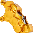 Load image into Gallery viewer, Arlen Ness 6-Piston Caliper - 11.8" - Gold 02-225 - Main Product View