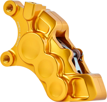 Load image into Gallery viewer, Arlen Ness 6-Piston Caliper - 11.8" - Gold 02-225 - Main Product View