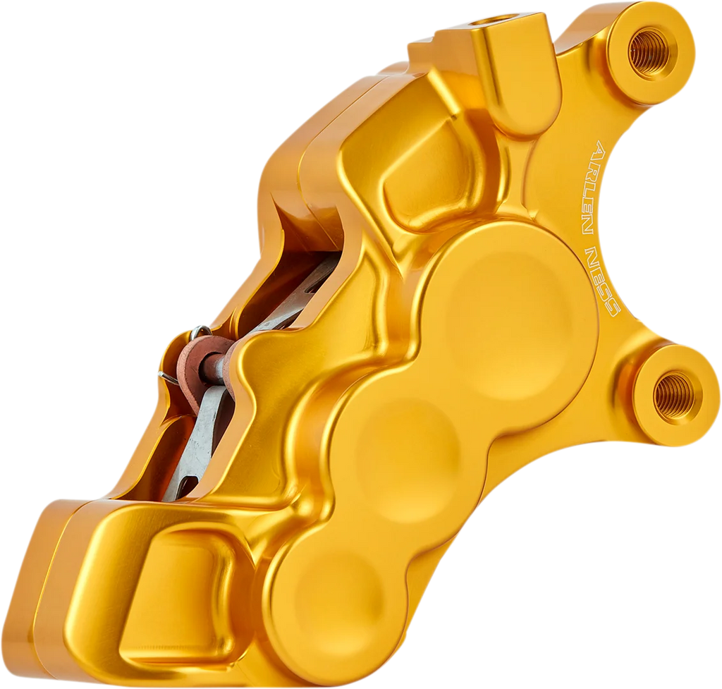 Arlen Ness 6-Piston Caliper - 11.8" - Gold 02-228 - Main Product View