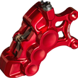 Load image into Gallery viewer, Arlen Ness 6-Piston Caliper - 11.8" - Red 02-226 - Main Product View