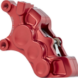 Load image into Gallery viewer, Arlen Ness 6-Piston Caliper - 11.8" - Red 02-226 - Back View