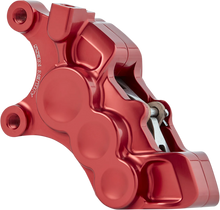 Load image into Gallery viewer, Arlen Ness 6-Piston Caliper - 11.8" - Red 02-226 - Back View