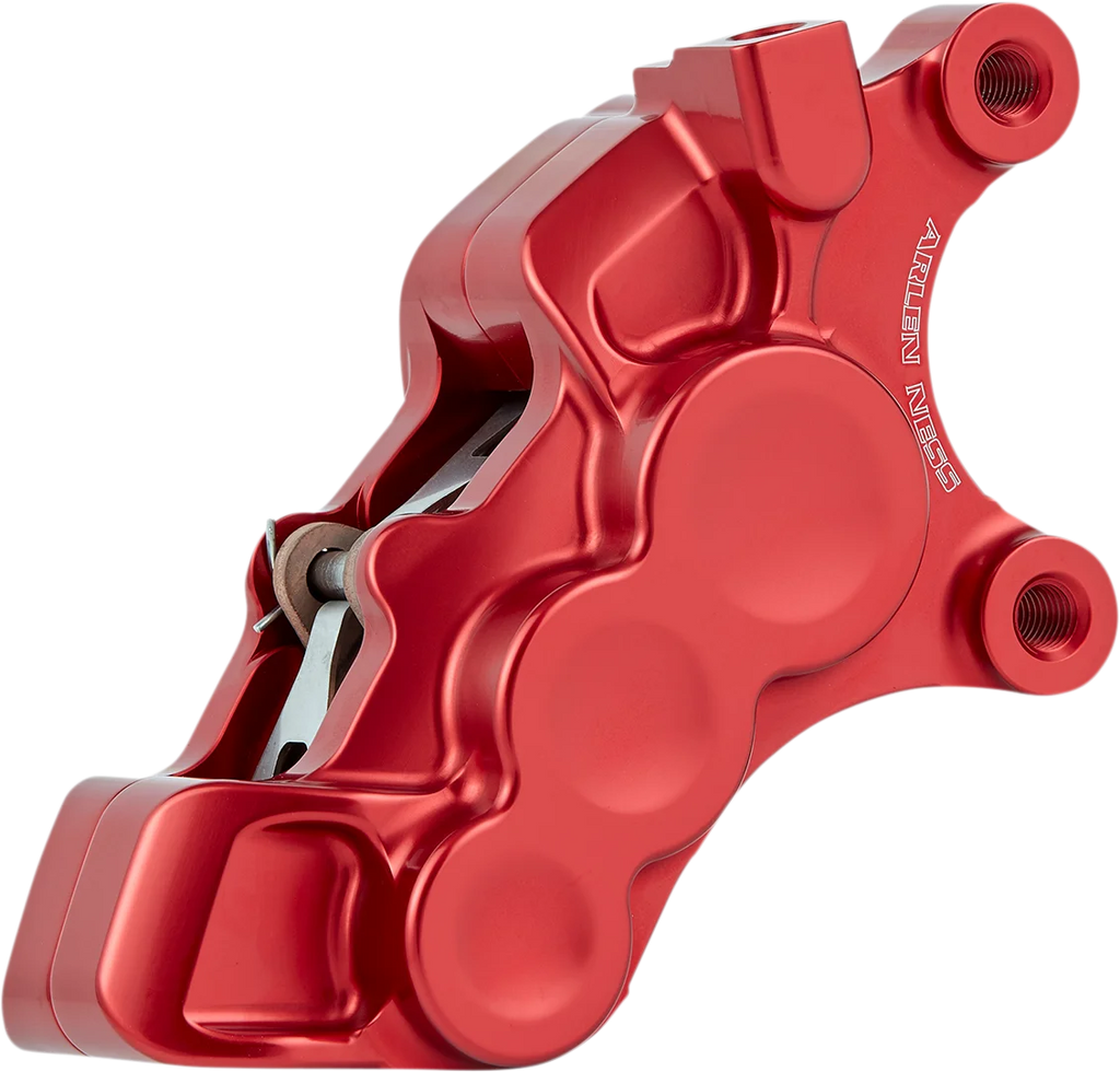 Arlen Ness 6-Piston Caliper - 11.8" - Red 02-229 - Main Product View
