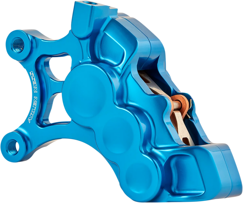 Arlen Ness 6-Piston Caliper - 14" - Blue 02-200 - Main Product View