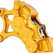 Load image into Gallery viewer, Arlen Ness 6-Piston Caliper - 14" - Gold 02-201 - Main Product View