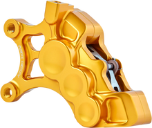 Load image into Gallery viewer, Arlen Ness 6-Piston Caliper - 14" - Gold 02-201 - Main Product View