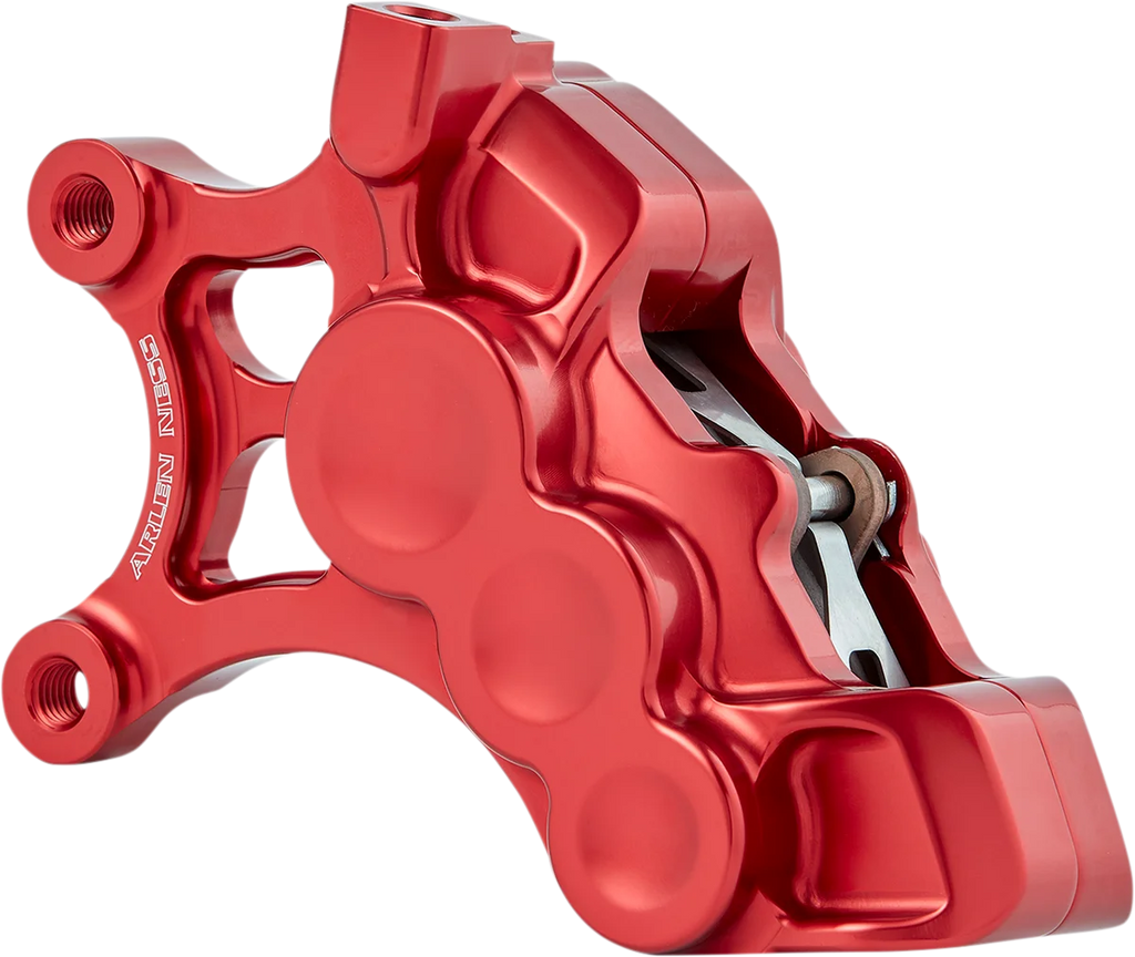 Arlen Ness 6-Piston Caliper - 14" - Red 02-202 - Main Product View