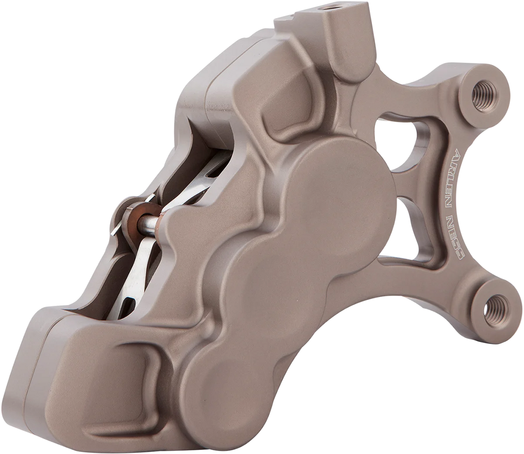 Arlen Ness 6-Piston Caliper - 14" - Titanium 02-207 - Side View