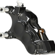 Load image into Gallery viewer, Arlen Ness 6-Piston Caliper - Front Left - Black - 11.8" 02-215 - Main Product View