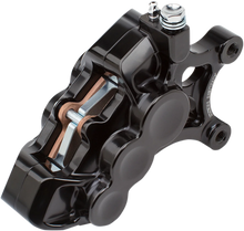 Load image into Gallery viewer, Arlen Ness 6-Piston Caliper - Front Left - Black - 14" 02-211 - Side View