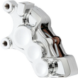 Load image into Gallery viewer, Arlen Ness 6-Piston Caliper - Front Left - Chrome - 11.8" 02-214 - Main Product View