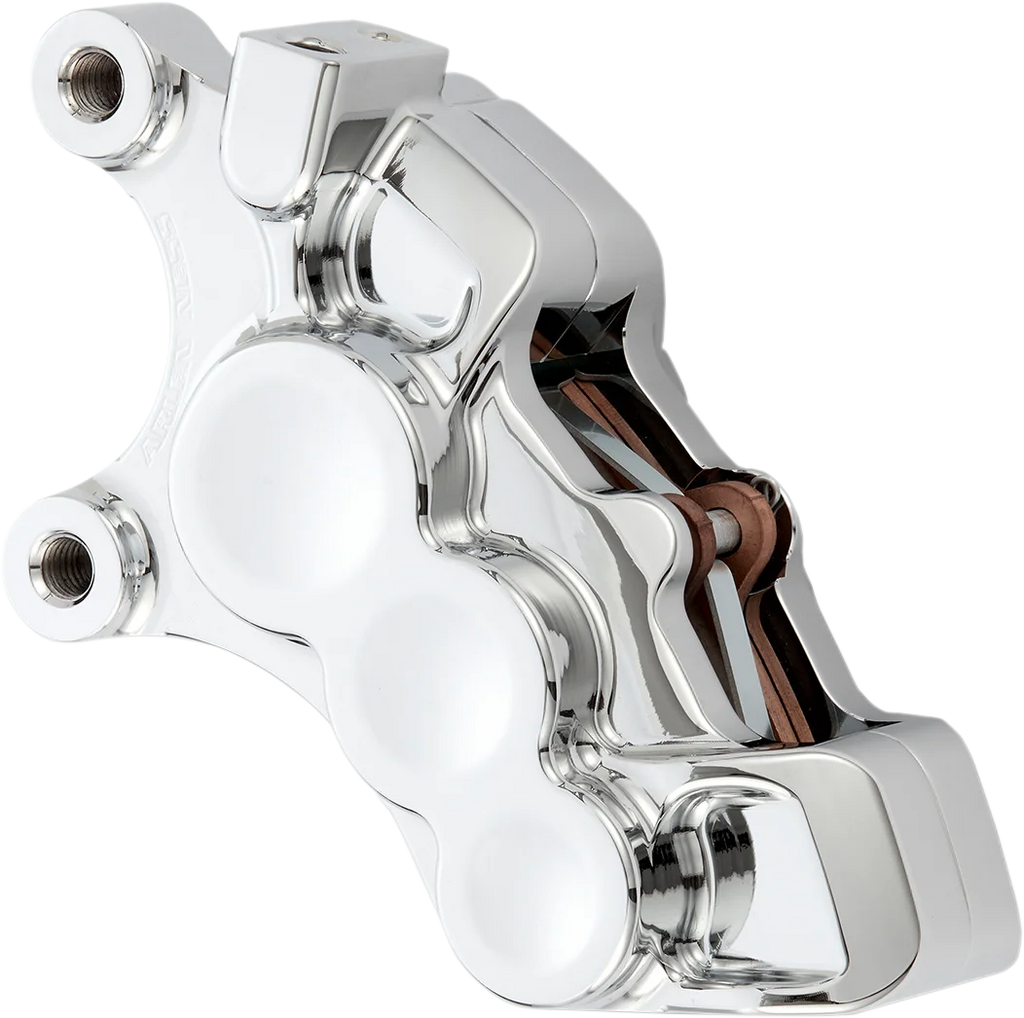 Arlen Ness 6-Piston Caliper - Front Left - Chrome - 11.8" 02-214 - Main Product View