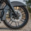 Load image into Gallery viewer, Arlen Ness 6-Piston Caliper - Front Right - Black - 11.8" 02-217 - Side View