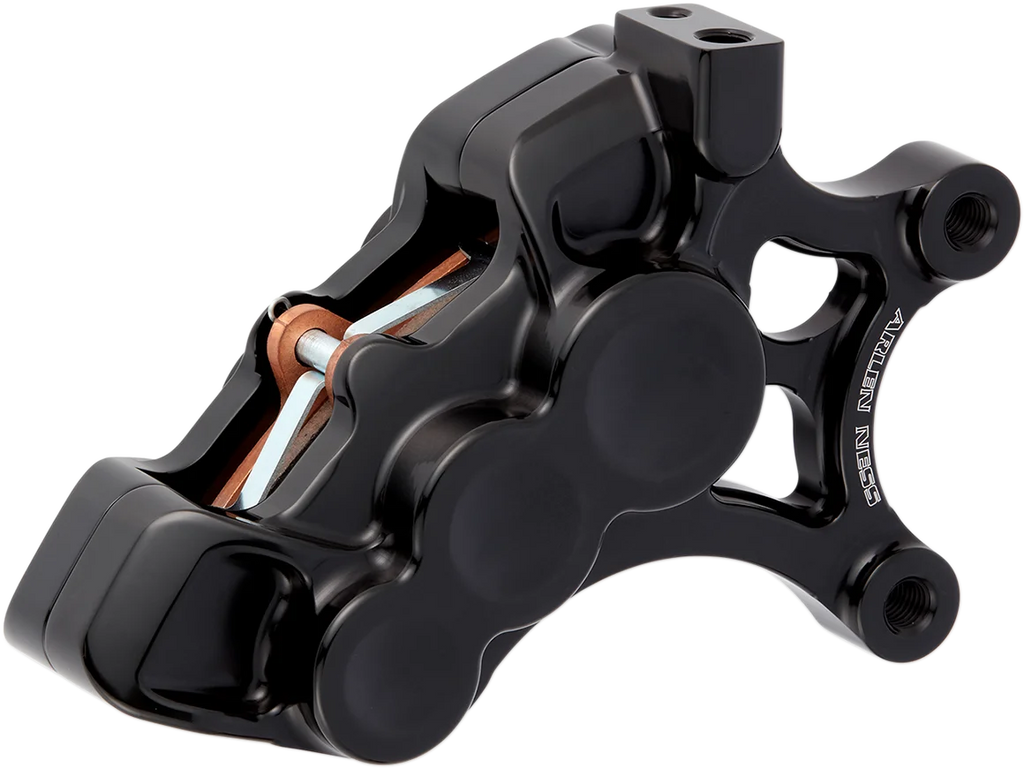 Arlen Ness 6-Piston Caliper - Front Right - Black - 14" 02-213 - Main Product View