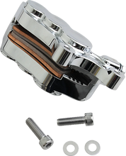 Load image into Gallery viewer, Arlen Ness 6-Piston Caliper - Front Right - Chrome - 11.8" 02-216 - Side View