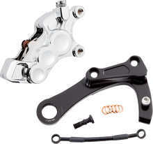 Load image into Gallery viewer, Arlen Ness 6-Piston Caliper - Rear - Chrome 02-326 - Side View