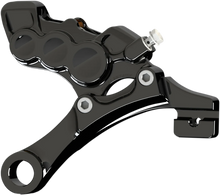 Load image into Gallery viewer, Arlen Ness 6-Piston Caliper - Rear - Chrome - 11.8" 02-302 - Side View