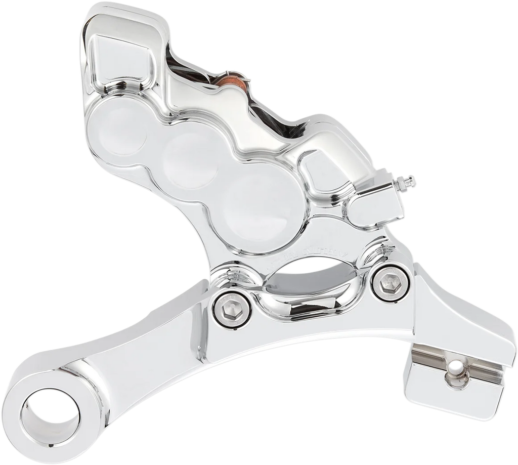 Arlen Ness 6-Piston Caliper - Rear - Chrome - 11.8" 02-322 - Main Product View