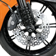 Load image into Gallery viewer, Arlen Ness 7-Spoke Jagged Brake Rotor - 11.8" 300-043 - Side View