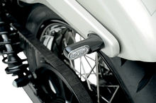 Load image into Gallery viewer, Arlen Ness Accessory Marker Lights - Red/Rear - Black 12-741 - Side View