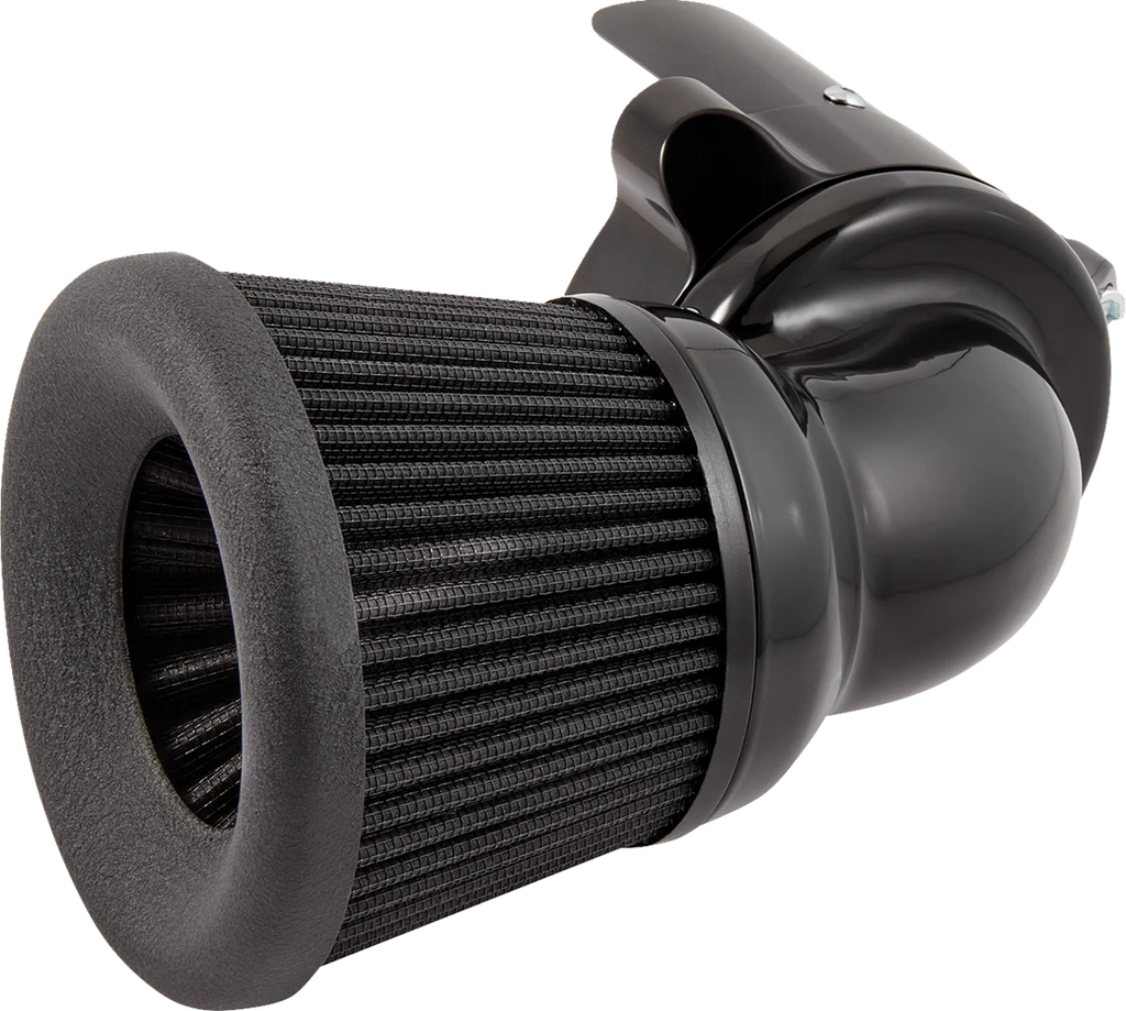 Arlen Ness Air Cleaner Kit - Velocity 90° - Black 800-002 - Main Product View