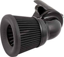 Load image into Gallery viewer, Arlen Ness Air Cleaner Kit - Velocity 90° - Black 800-002 - Main Product View