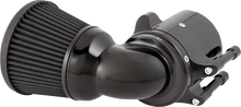 Load image into Gallery viewer, Arlen Ness Air Cleaner Kit - Velocity 90° - Black 800-002 - Side View