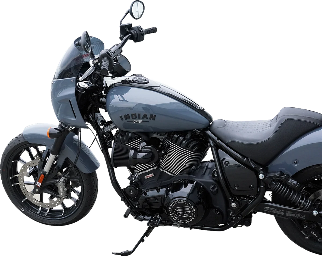 Arlen Ness Air Cleaner Kit - Velocity 90° - Black 800-002 - Back View