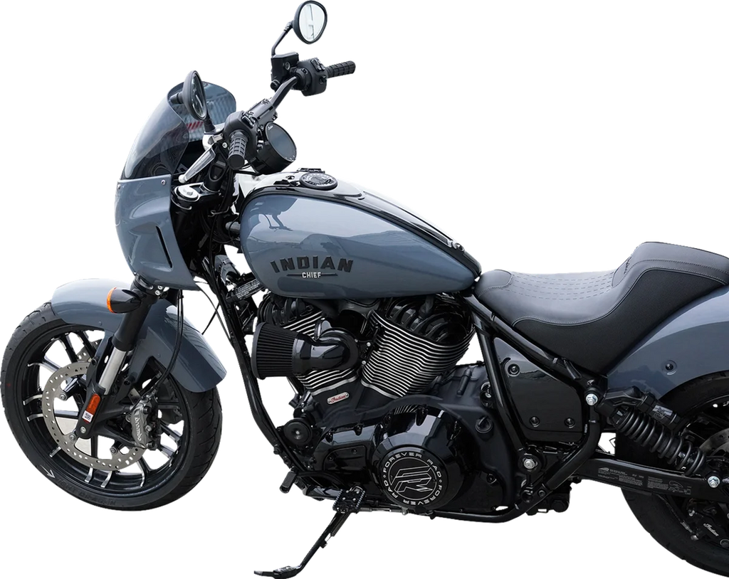 Arlen Ness Air Cleaner Kit - Velocity 90° - Black 800-002 - Back View