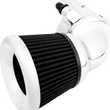 Load image into Gallery viewer, Arlen Ness Air Cleaner Kit - Velocity 90° - Chrome 800-003 - Main Product View