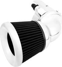Load image into Gallery viewer, Arlen Ness Air Cleaner Kit - Velocity 90° - Chrome 800-003 - Main Product View