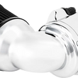 Load image into Gallery viewer, Arlen Ness Air Cleaner Kit - Velocity 90° - Chrome 800-003 - Side View