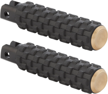 Load image into Gallery viewer, Arlen Ness Air Trax Footpegs - Brass - Scout I-1308 - Main Product View