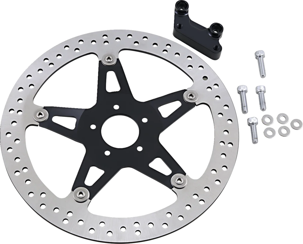 Arlen Ness Big Brake Rotor - 14" - Front Left - Touring 02-910 - Main Product View