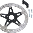 Load image into Gallery viewer, Arlen Ness Big Brake Rotor - 14" - Front Left - Touring 02-920 - Side View