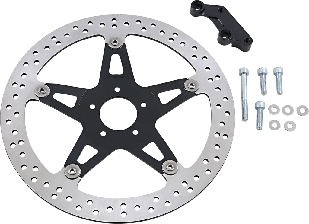 Arlen Ness Big Brake Rotor - 14" - Front Right - Touring 02-921 - Main Product View