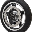 Load image into Gallery viewer, Arlen Ness Big Brake Rotor - 15" - Front Left - Harley-Davidson 02-965 - Back View