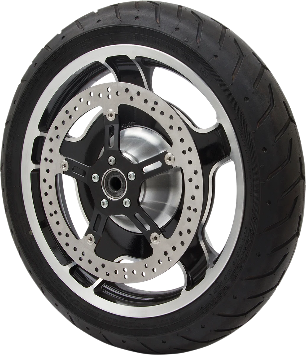 Arlen Ness Big Brake Rotor - 15" - Front Left - Harley-Davidson 02-965 - Back View