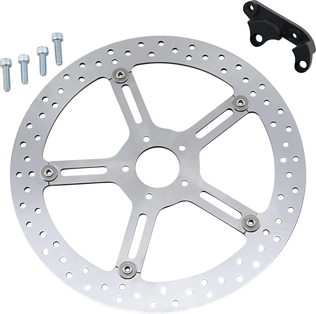Arlen Ness Big Brake Rotor - 15" - Front Left - Softail 02-983 - Main Product View