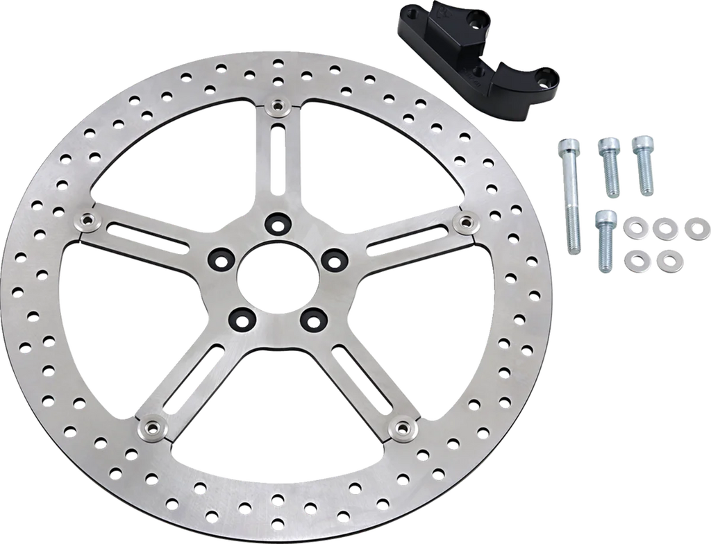 Arlen Ness Big Brake Rotor - 15" - Front Right - Harley-Davidson 02-967 - Main Product View