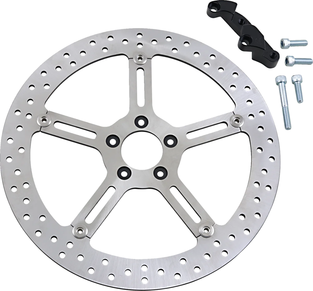 Arlen Ness Big Brake Rotor - 15" - Front Right - Harley-Davidson 02-973 - Main Product View