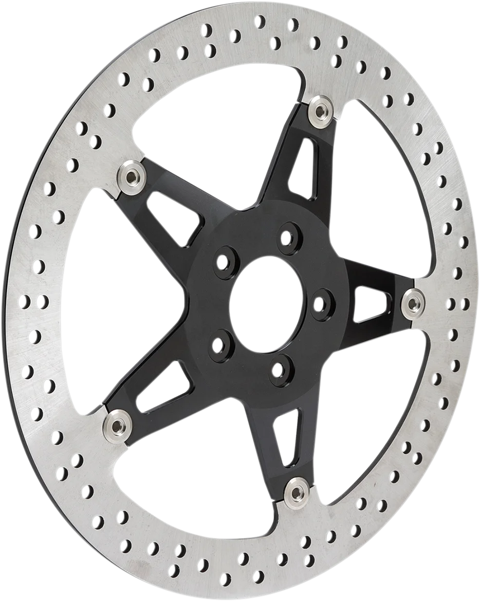 Arlen Ness Big Brake Rotor - 15" - Front Right - Harley-Davidson 02-973 - Side View