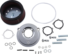Load image into Gallery viewer, Arlen Ness Big Sucker Air Cleaner Kit - Chrome - Stage I 18-446 - Main Product View