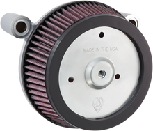 Load image into Gallery viewer, Arlen Ness Big Sucker Air Cleaner Kit - Chrome - Stage I 18-446 - Detail View