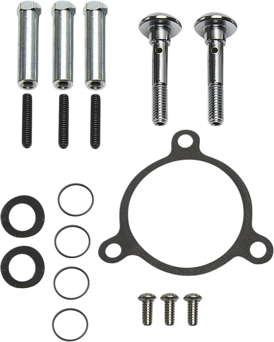 Arlen Ness Big Sucker Air Cleaner Replacement Hardware Kit - Stage I 602-009 - Side View