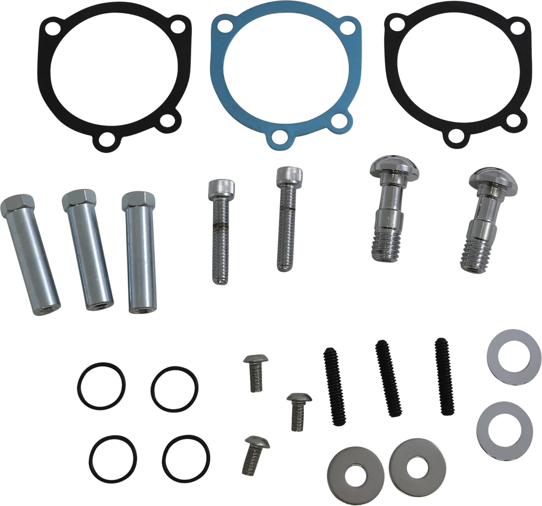 Arlen Ness Big Sucker Air Cleaner Replacement Hardware Kit - Stage II 602-016 - Side View
