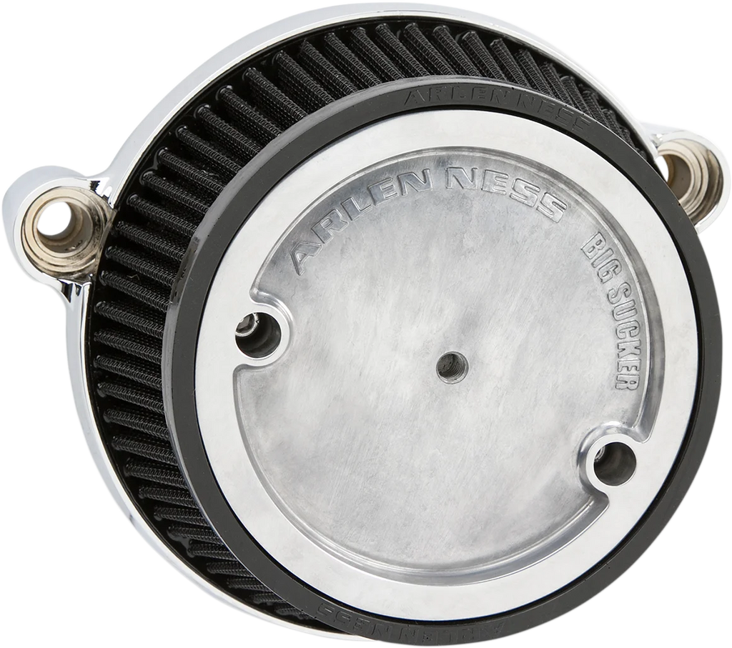 Arlen Ness Big Sucker™ Stage 1 Air Cleaner Kit - Chrome 18-317