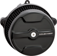 Load image into Gallery viewer, Arlen Ness Big Sucker Stage 1 Air Cleaner Kit with Cover - Knuckle - Black 600-309 - Main Product View