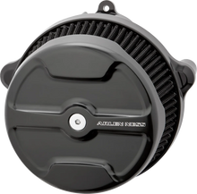 Load image into Gallery viewer, Arlen Ness Big Sucker Stage 1 Air Cleaner Kit with Cover - Knuckle - Black 600-309 - Side View